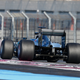 The 2017 tires in testing. Photo Credit: Mercedes F1